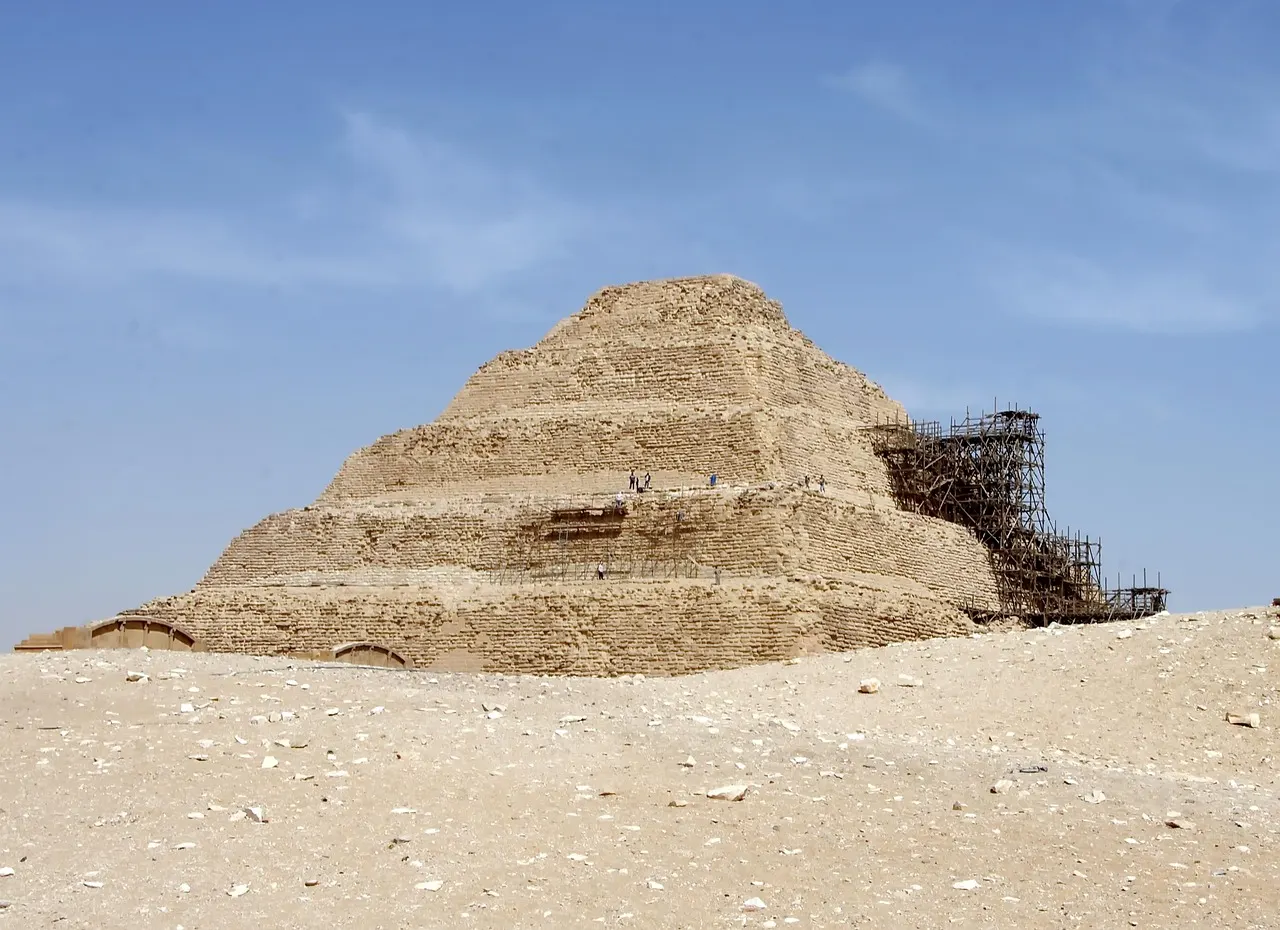 Step Pyramid of Djoser at Saqqara Egypt