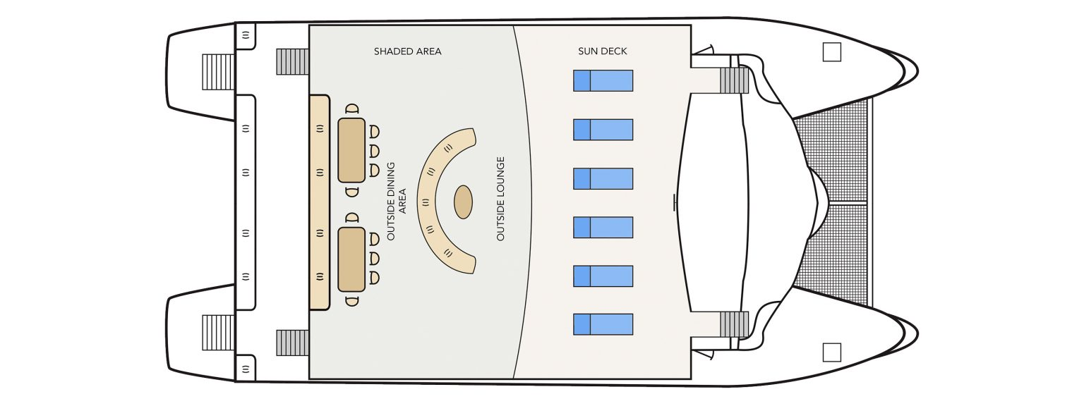Archipel – Upper Deck deck plan