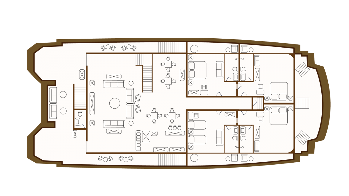 Elite – Main Deck deck plan