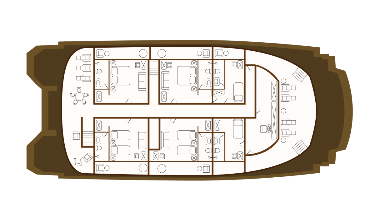 Elite – Upper Deck deck plan