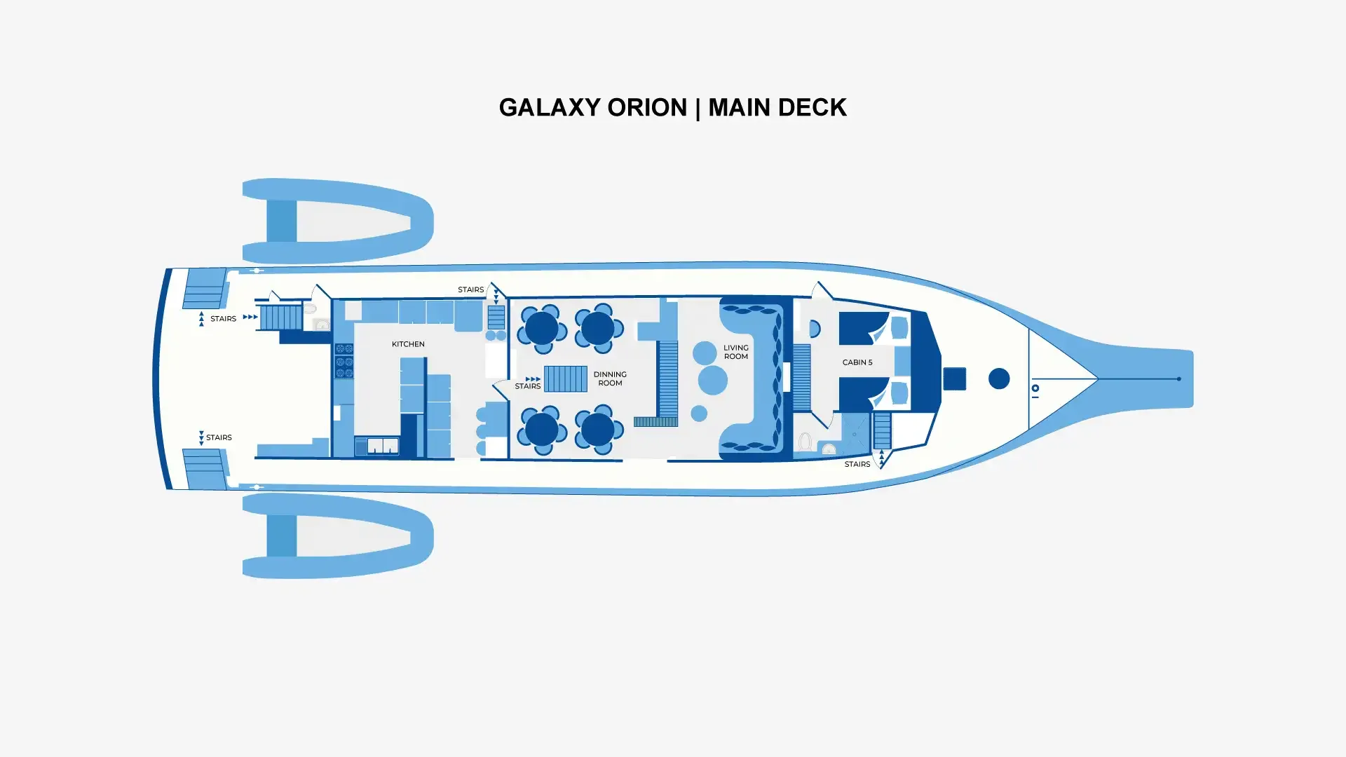 Galaxy Orion – Main Deck deck plan